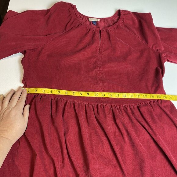 Universal Thread Womens Dress Cotton Corduroy Cranberry Red Inseam Pockets Sz XL - Picture 8 of 10